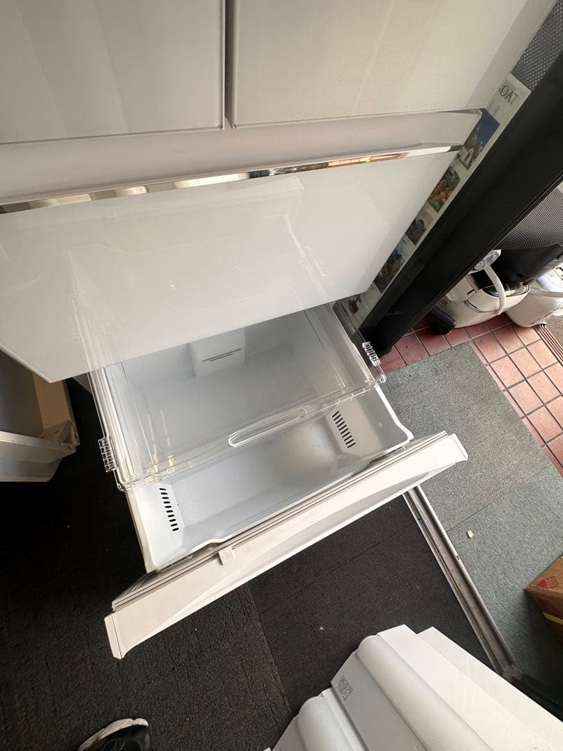 三菱 冷蔵庫 455L 5ドア 2016年製 MR-B46A-W【送料込み】