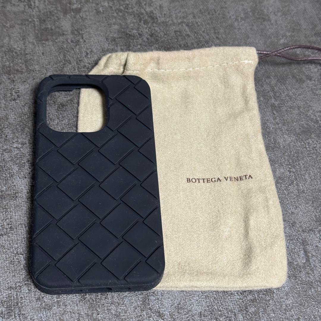 iPhone14 pro ケース Bottega ボッテガ ブラック 黒