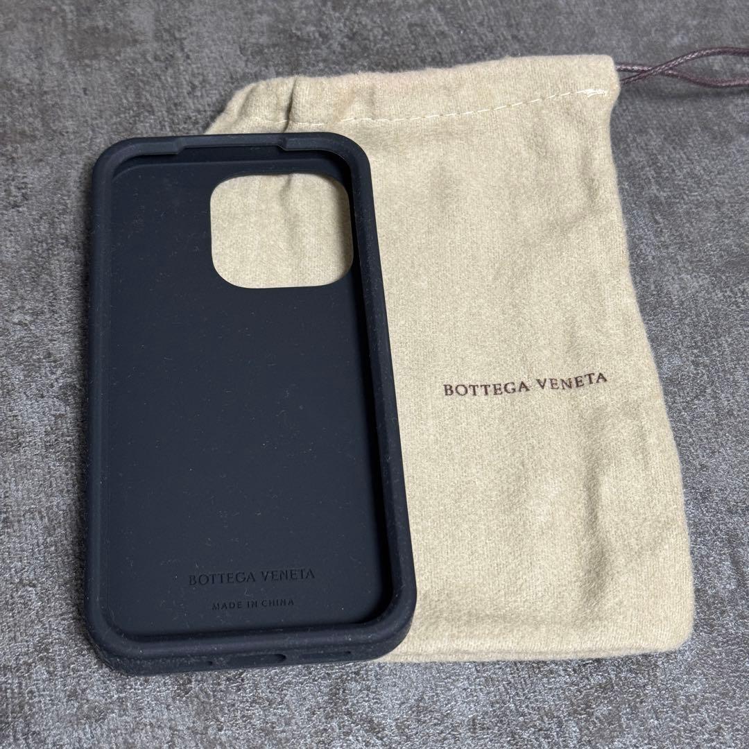 iPhone14 pro ケース Bottega ボッテガ ブラック 黒