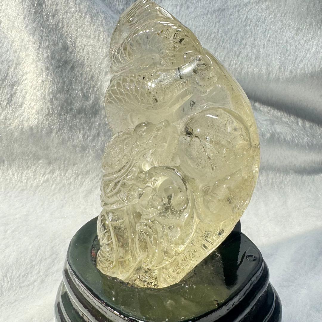 水晶龍　置物NO24-350