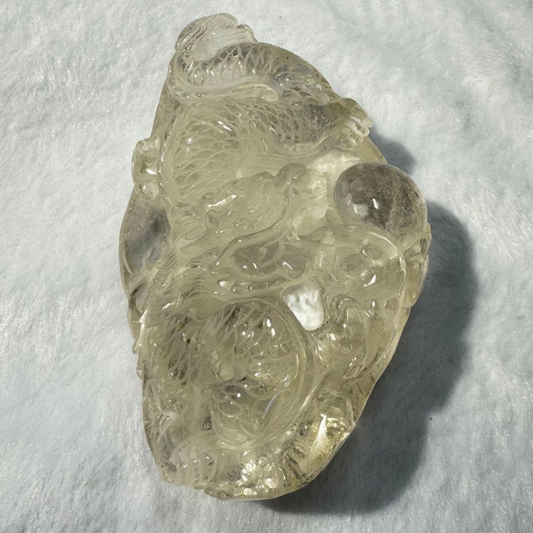 水晶龍　置物NO24-350