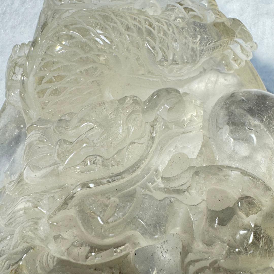 水晶龍　置物NO24-350