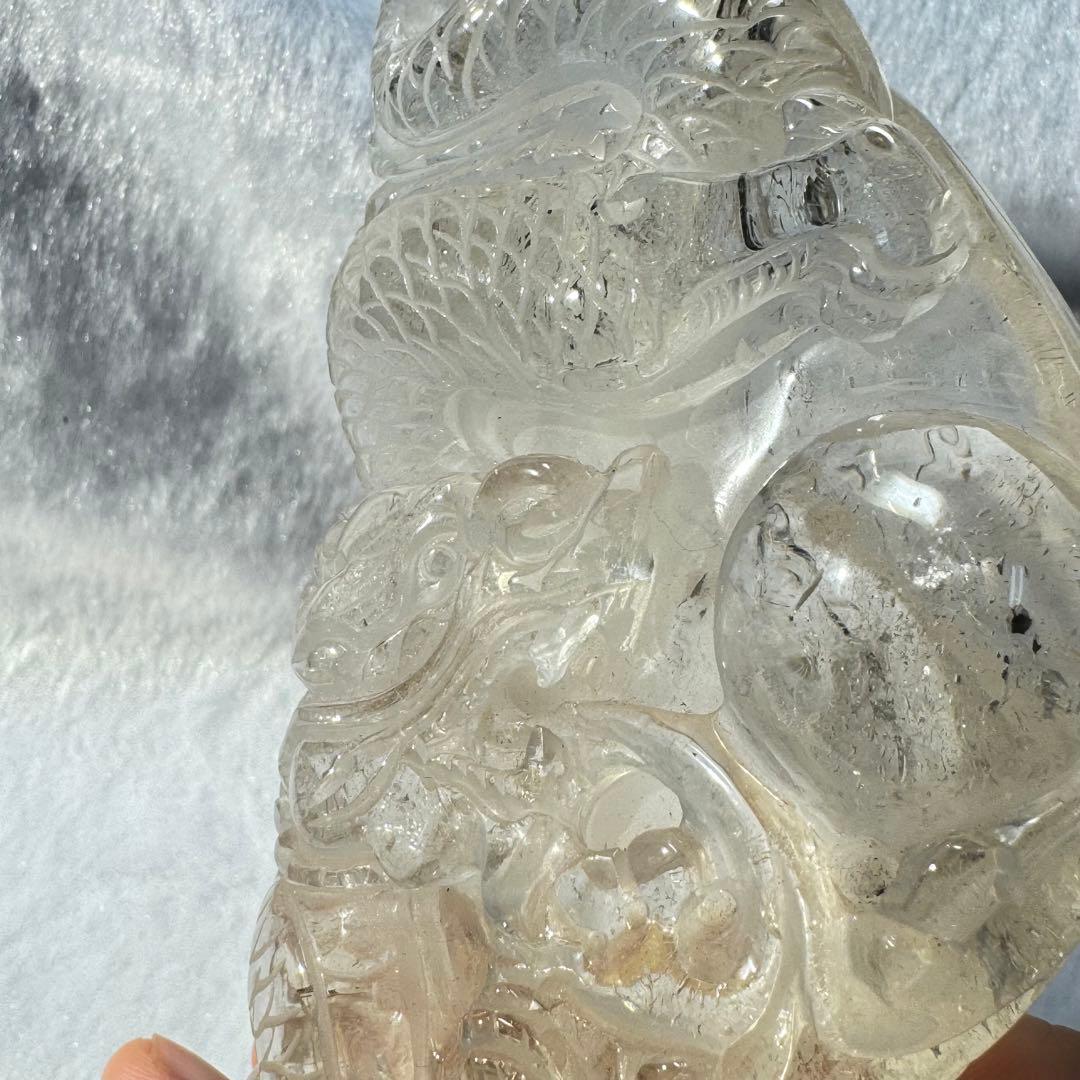 水晶龍　置物NO24-350