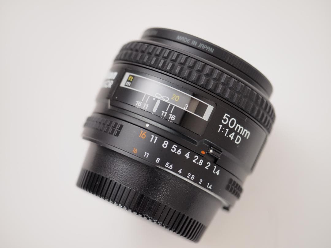 nikon AF 50mm F1.4 D 美品