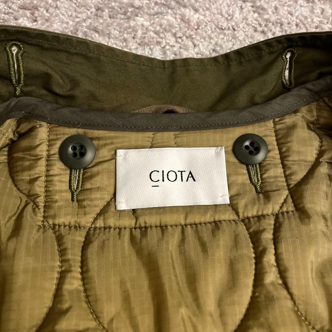 CIOTA スビンコットン M65 フィッシュテールパーカ　4 ライナー付