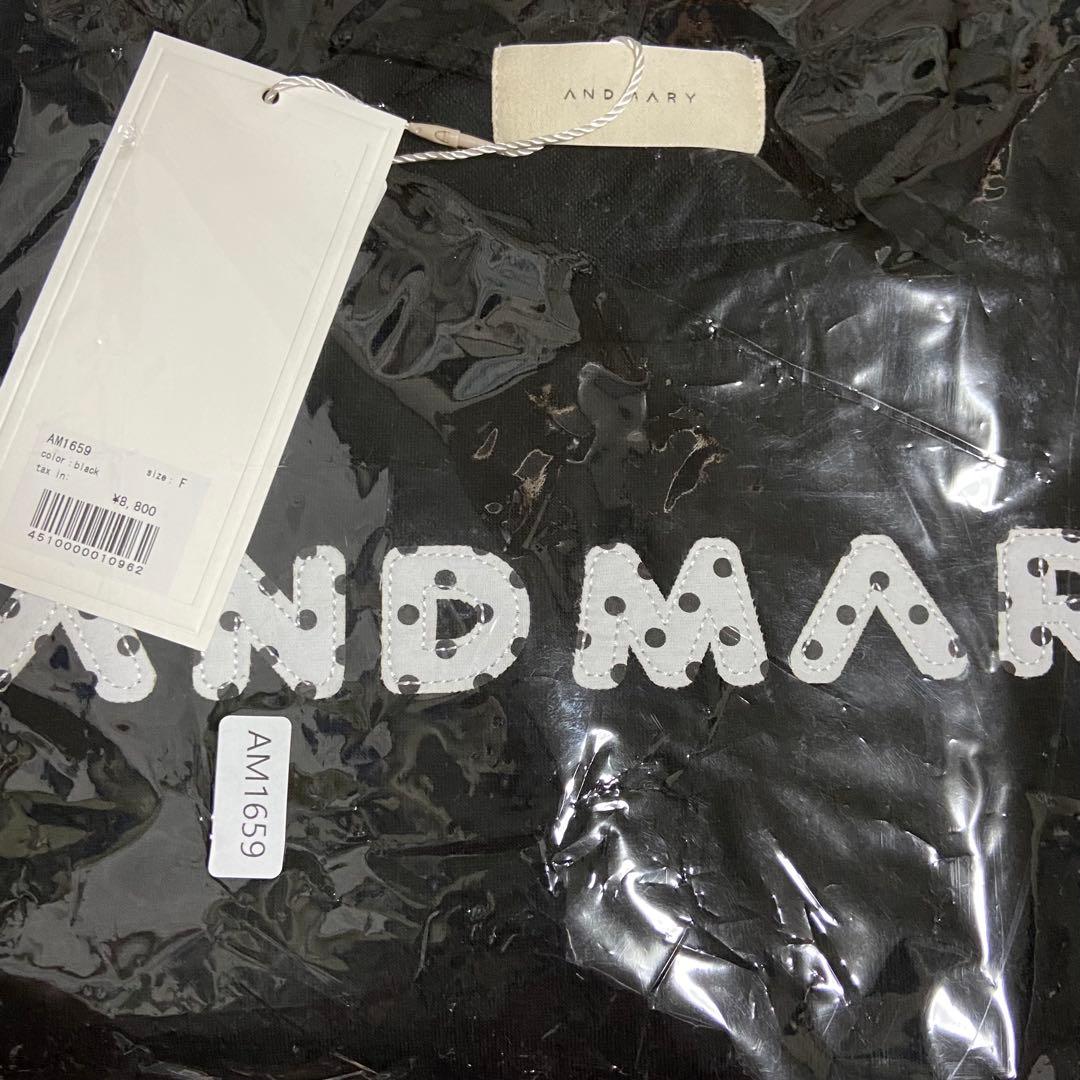 【最安値】Mary logo pattern tops andmary