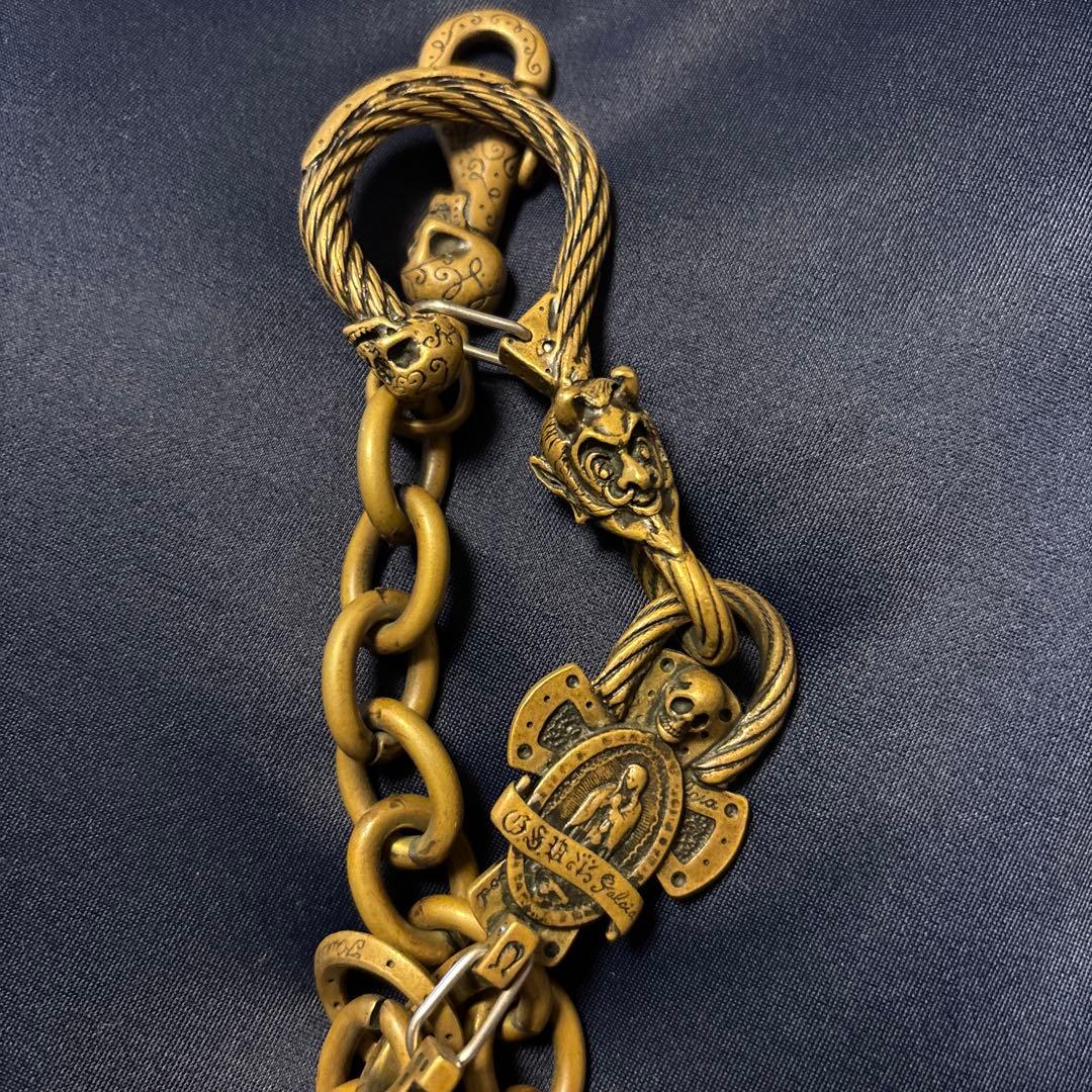 GANGSTERVILLE & galcia ウォレットチェーン