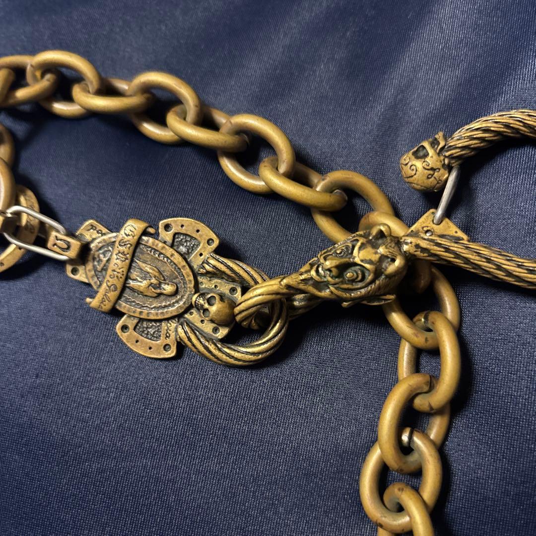 GANGSTERVILLE & galcia ウォレットチェーン