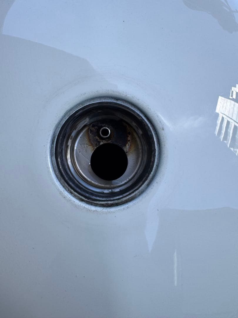 XL1200NSの純正タンク　白