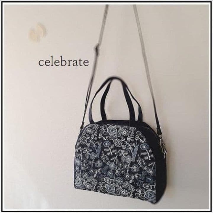 【new❤︎一般販売】⚮̈ ミナペルホネン celebrate◆ラウンドバッグ