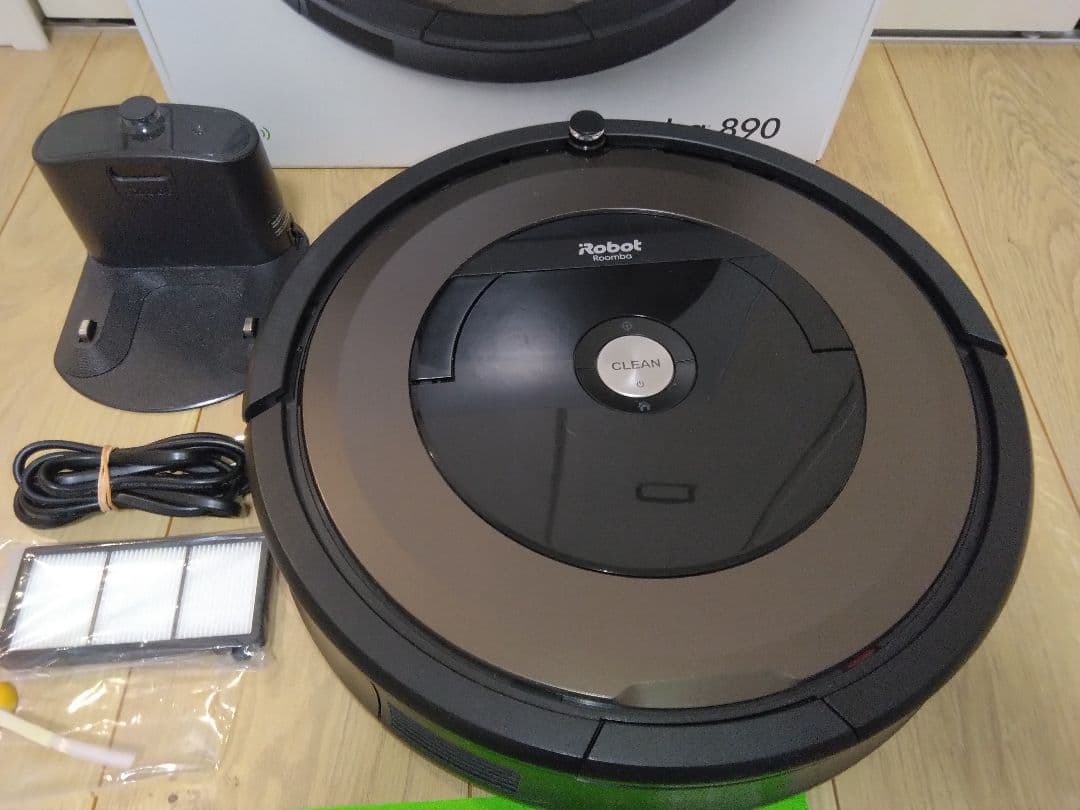 【使用7時間】ルンバ 890（2017年）個装箱セットA