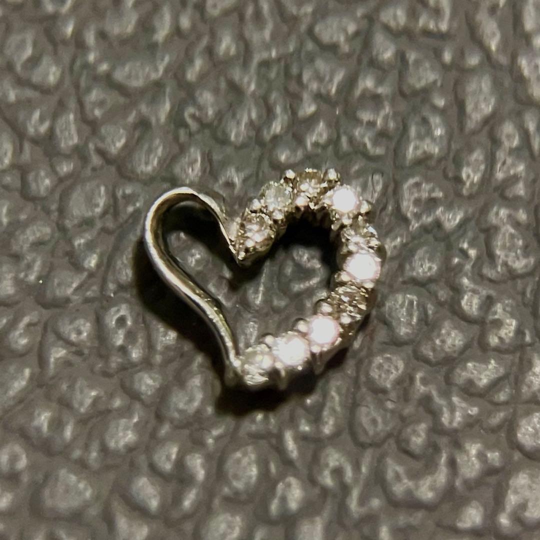 ぴ*ん様 Pt900トップ　プラチナトップ　プラチナチャーム　ダイヤ付きPt90