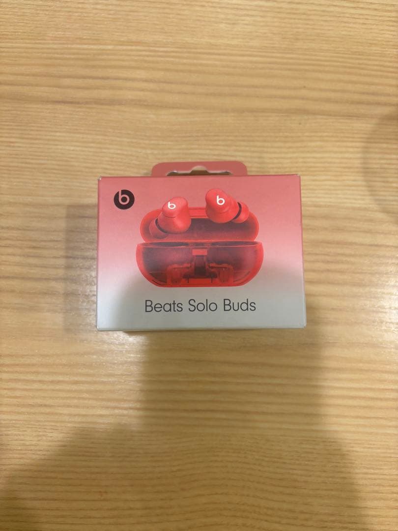「新品未開封」Beats Solo Buds レッド