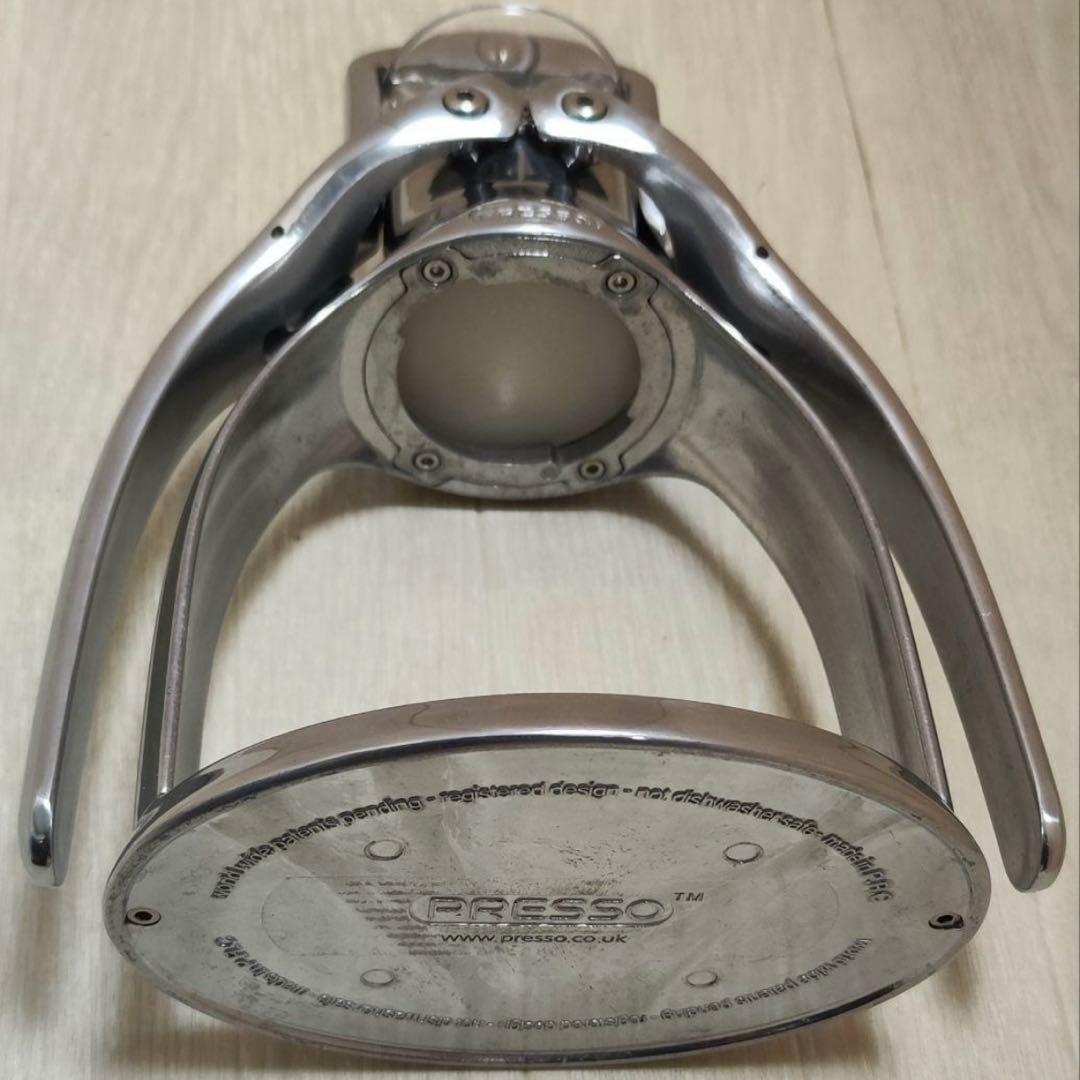 新品 PRESSO プレッソ 手動式エスプレッソメーカー エスプレッソマシン
