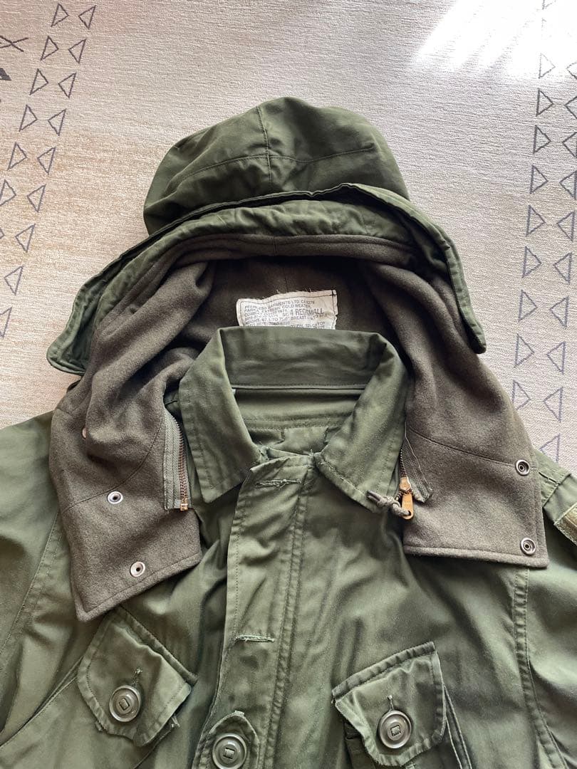 n*o様 カナダ軍　実物　ECW モッズコート　80's small regul