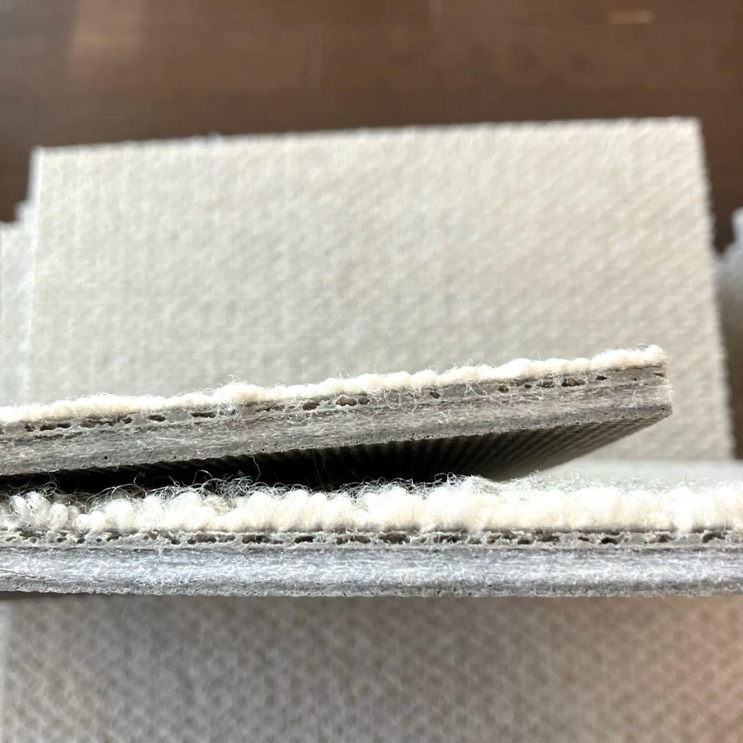 ⭐︎専用⭐︎静床ライト　オフホワイト　防音カーペット 50cm×50cm 38枚