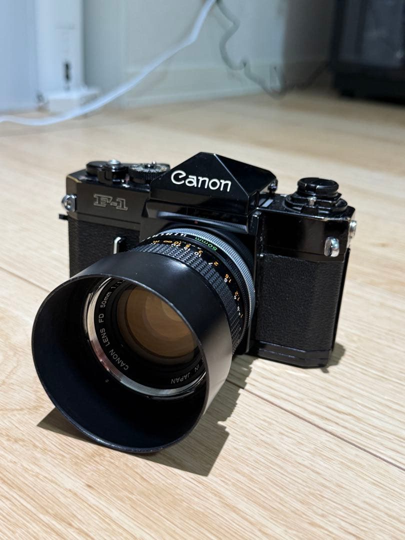 Canon F-1 前期 50mm f1.4 初期　Zマウントアダプターセット