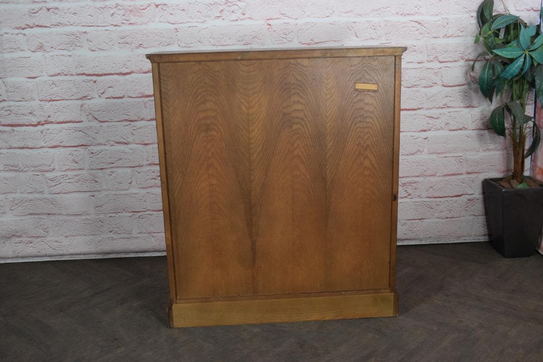 北海道旭川家具 和光 北海民芸 ライティングビューロー/デスク ナラ材