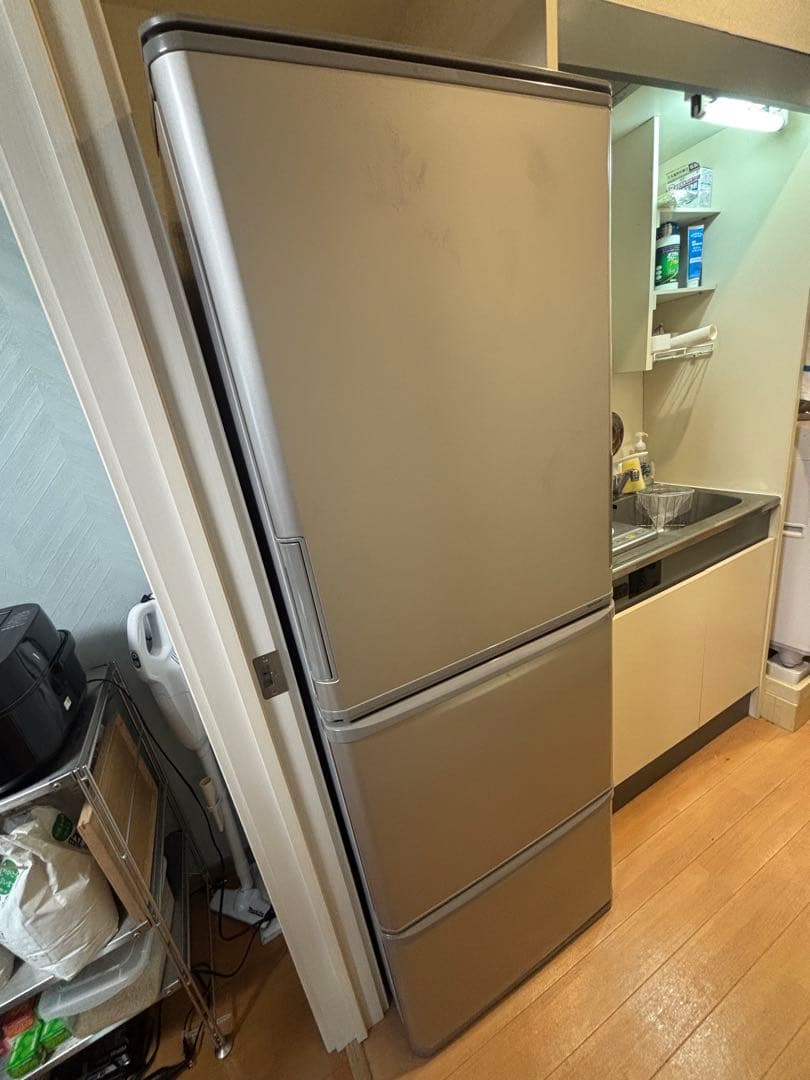 SHARP 3ドア　冷凍冷蔵庫　SJ-X355H-N