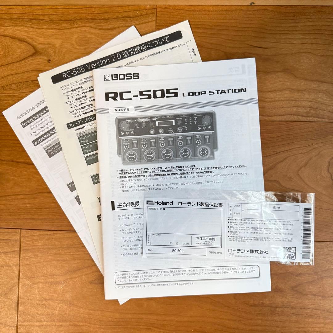 RC-505 BOSS ルーパー Roland
