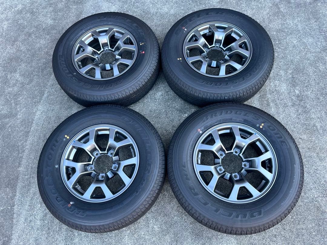 スズキ ジムニーノマド JC74W 純正タイヤホイール 4本セット 新車外し