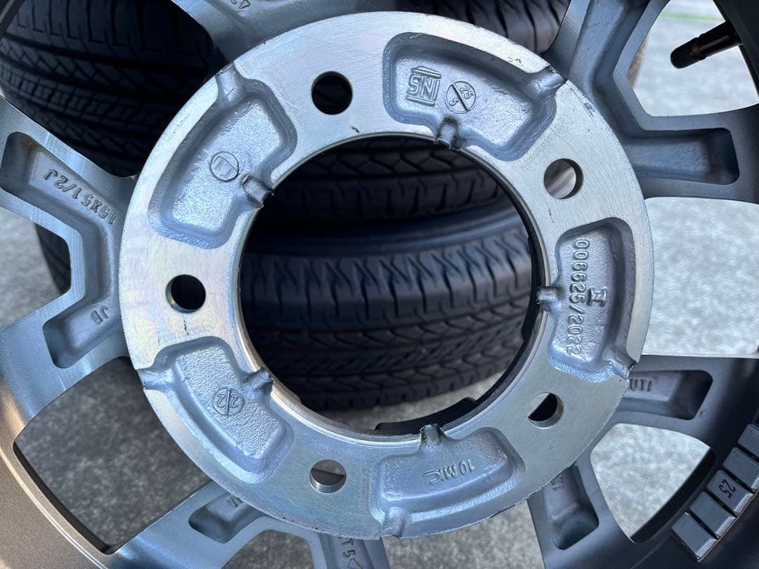 スズキ ジムニーノマド JC74W 純正タイヤホイール 4本セット 新車外し