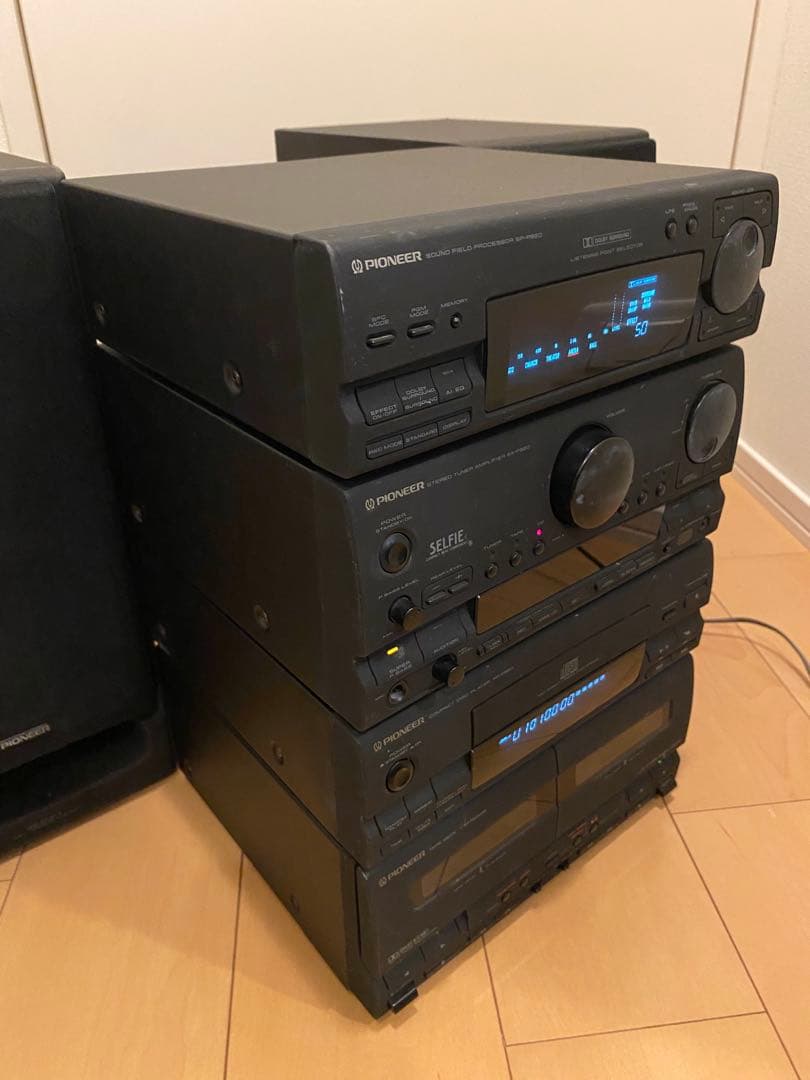 美品/完備品Pioneer SELFIE X-R7 スピーカー修理済 動作確認済