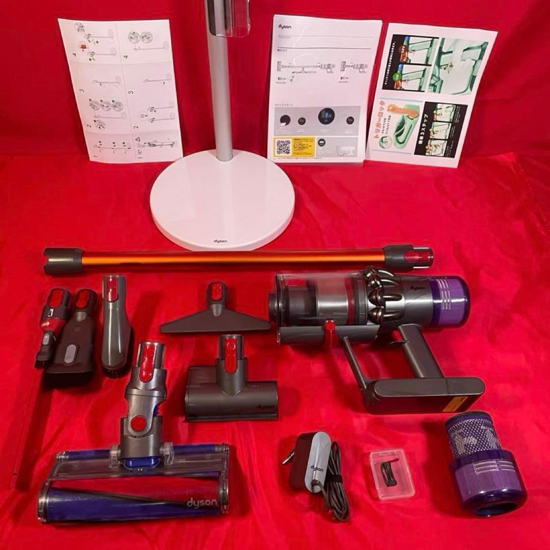 ダイソン②SV14V11純正スタンド新品パイプ ヘッド選択補強トリガーフルパーツ