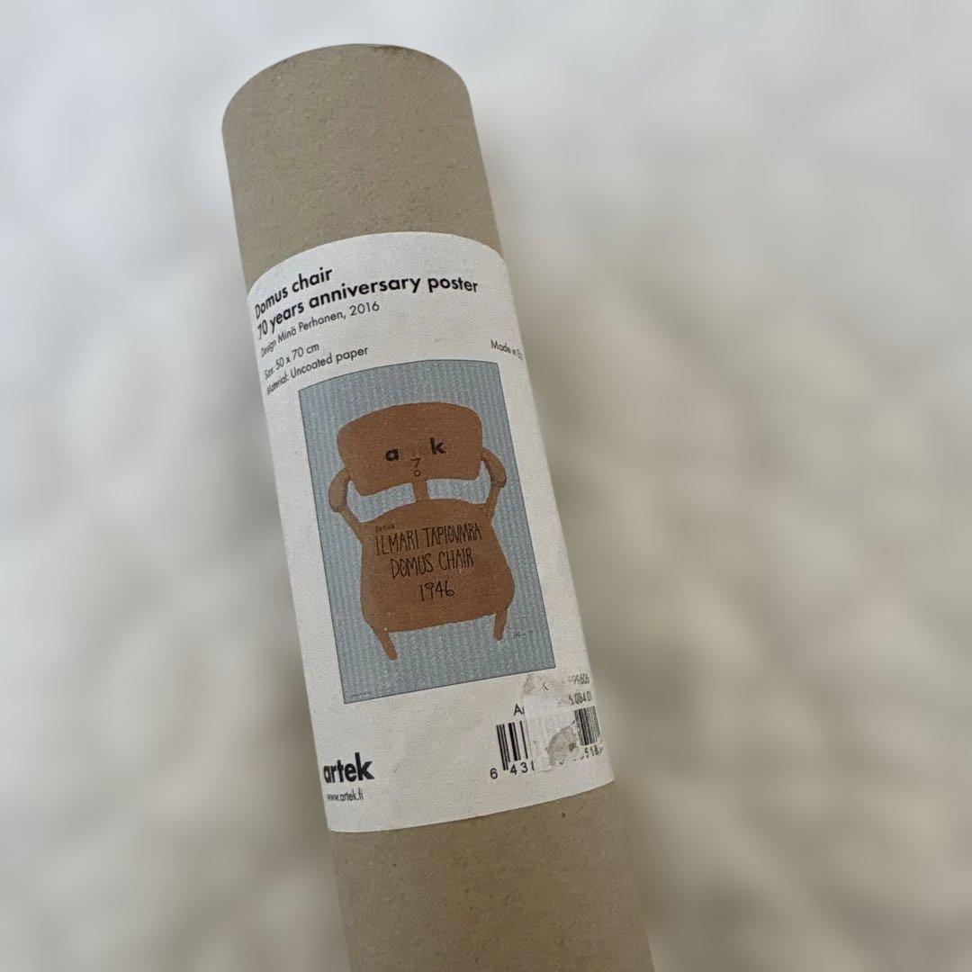 アルテック　ドムスチェア　70周年記念ポスター　ミナペルホネン