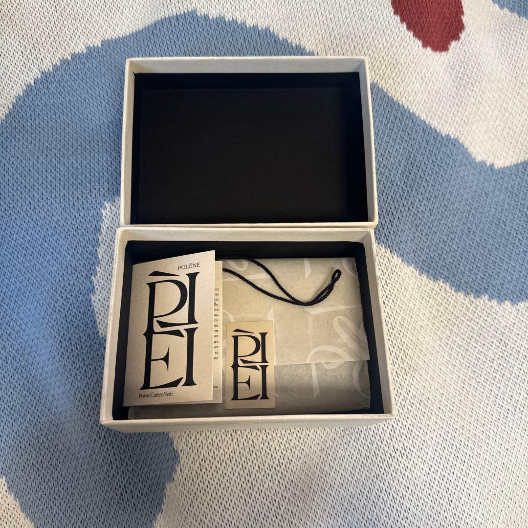 polene neiti カードホルダー ブラック