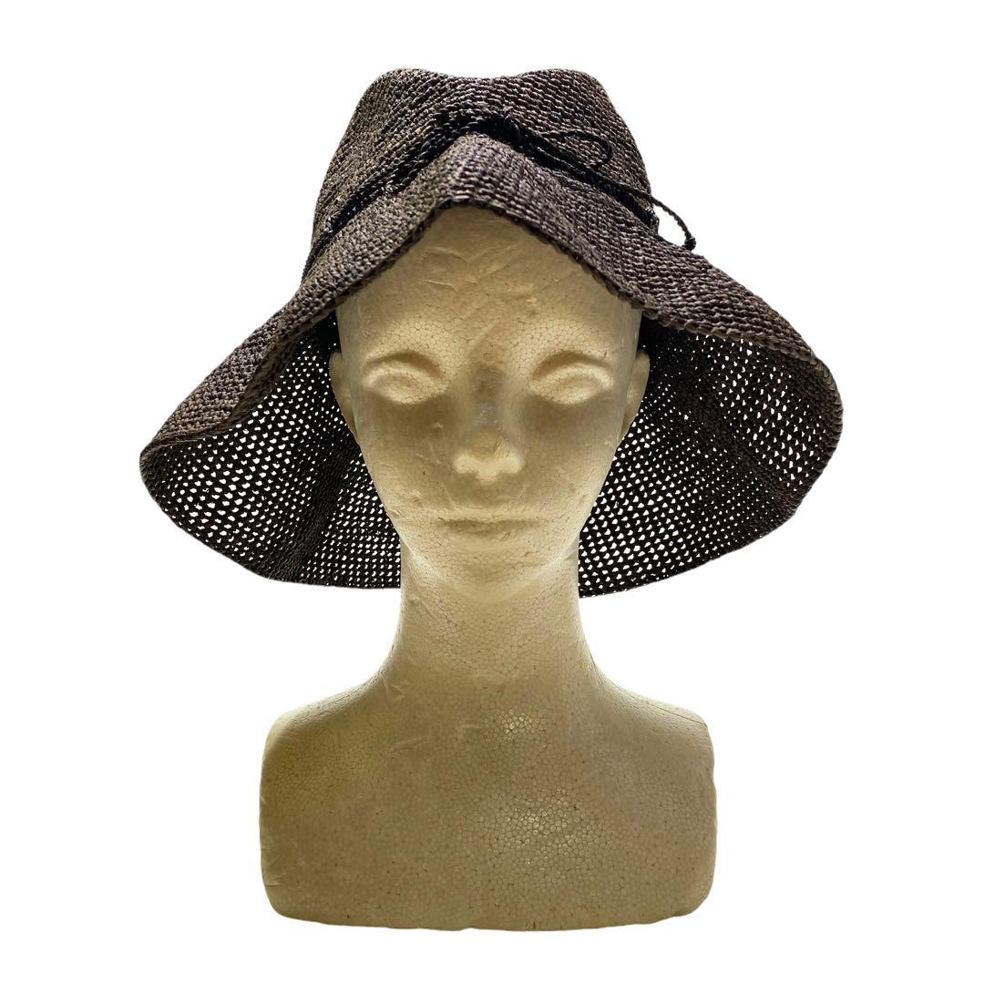 美品 ヘレンカミンスキー 麦わら帽子