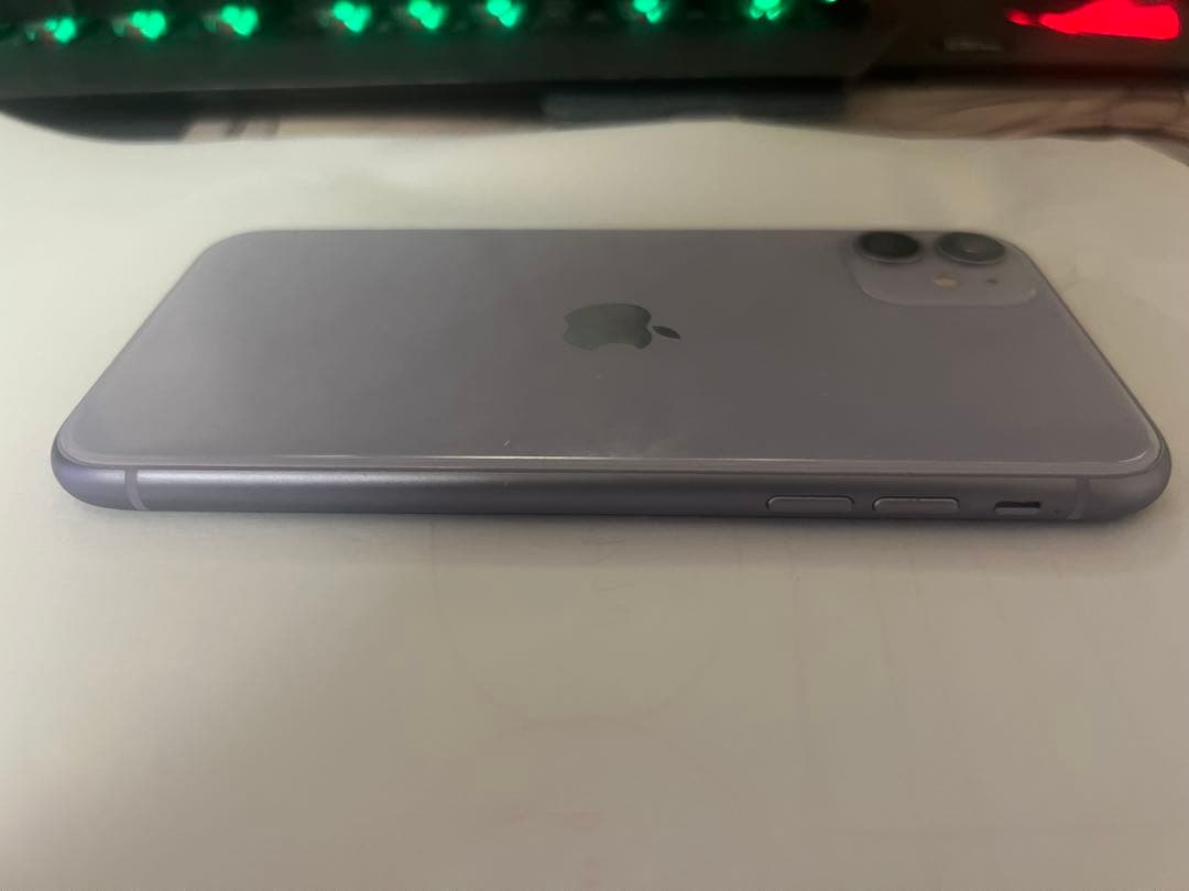 iPhone 11 128GB パープル SIMフリー 動作確認済 美品