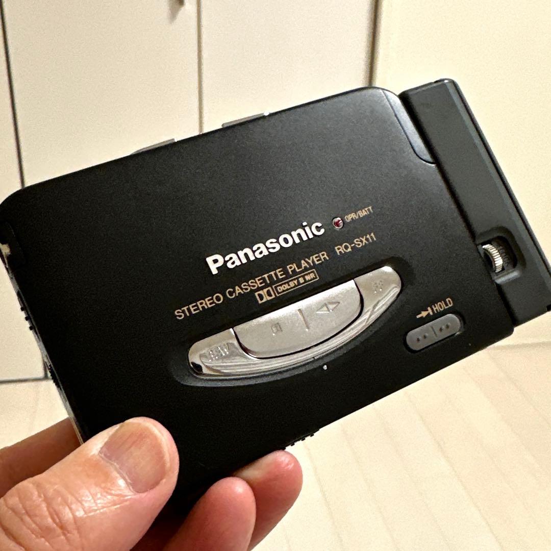 【極美品DE修復品】Panasonic カセット プレーヤー RQ-SX11