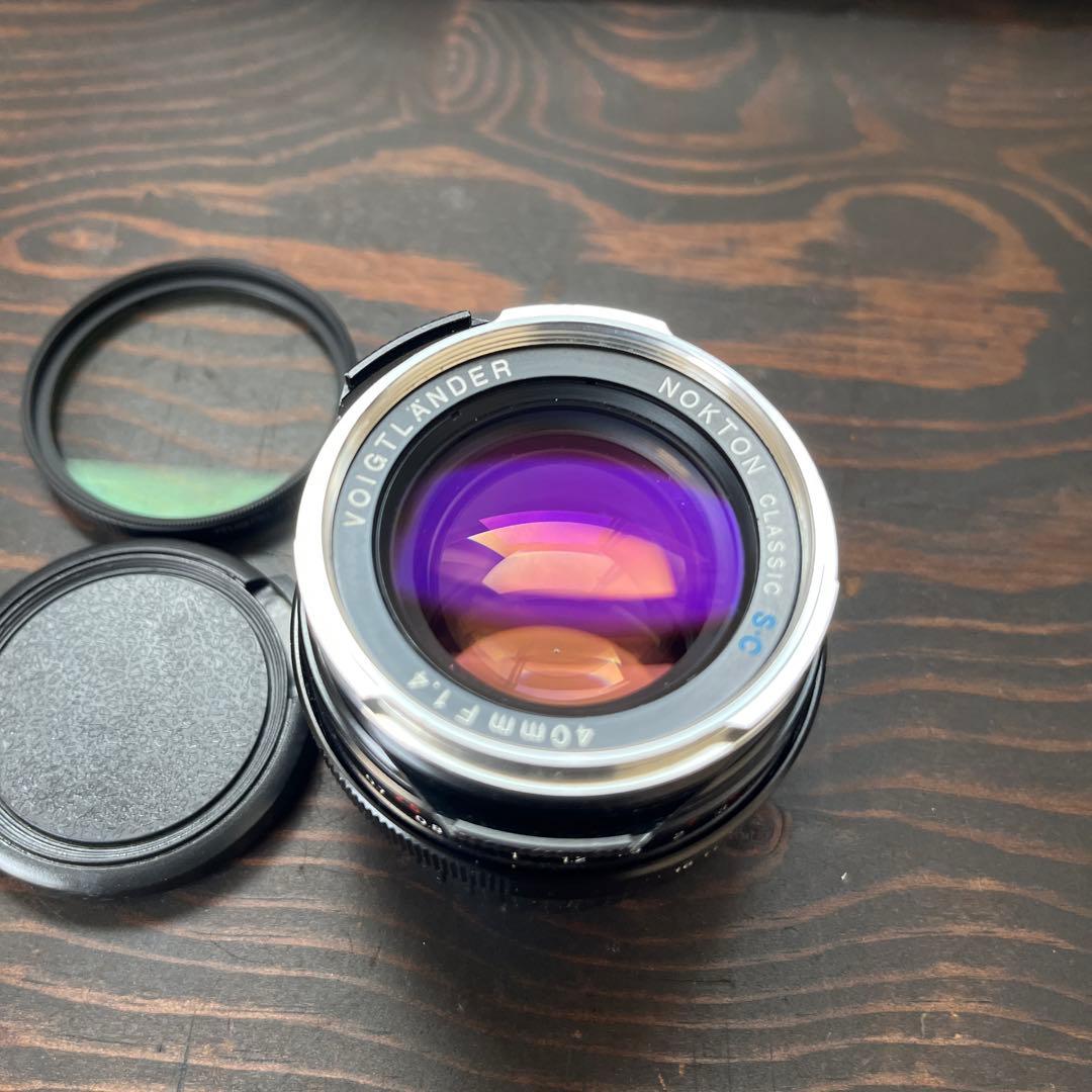 レンズ(単焦点) voigtlander NOKTON CLASSIC 40mm F1.4 S.C