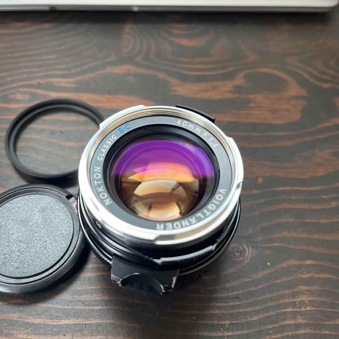 レンズ(単焦点) voigtlander NOKTON CLASSIC 40mm F1.4 S.C