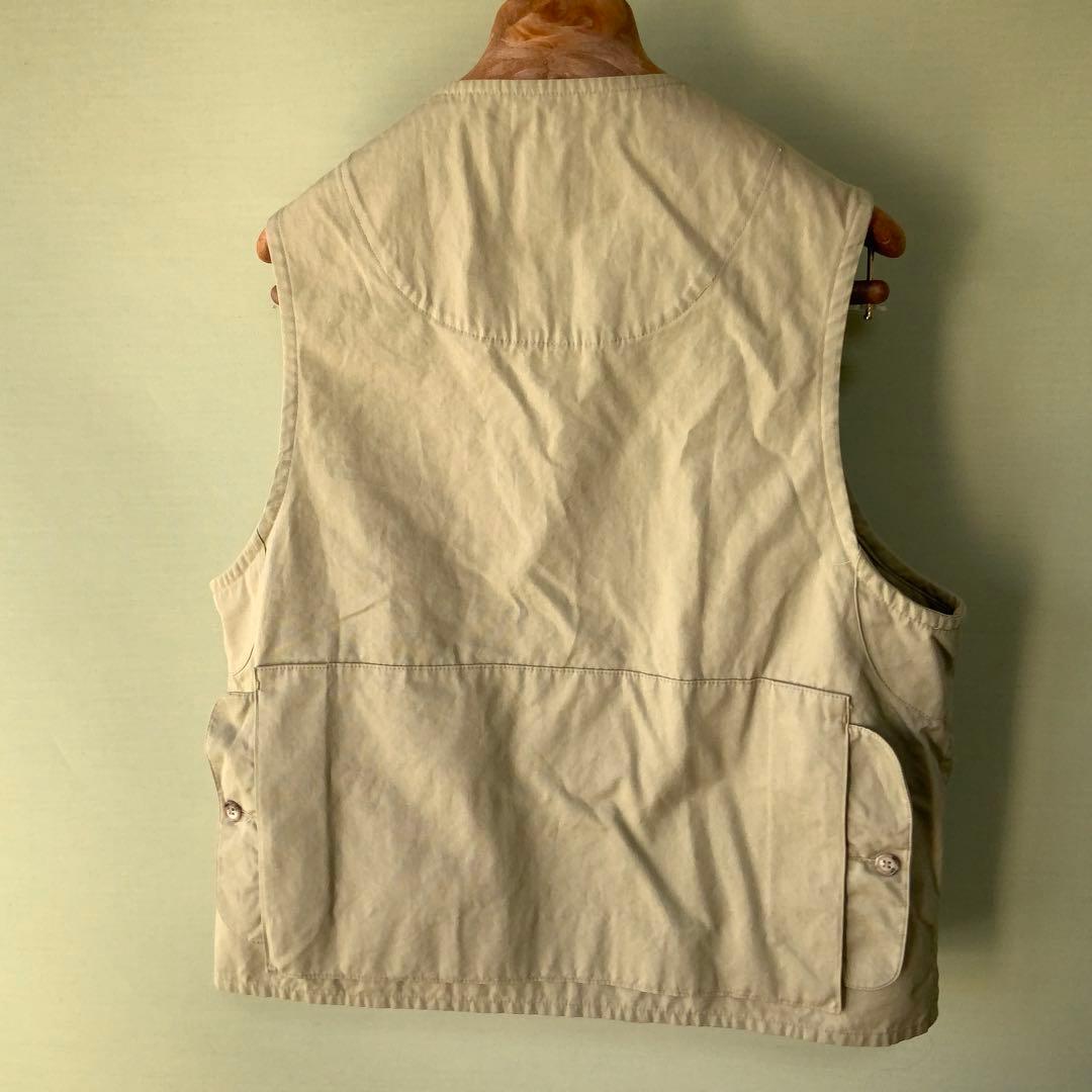 米国製 Willis& ウィリス＆ガイガー コットンベストMカーキ