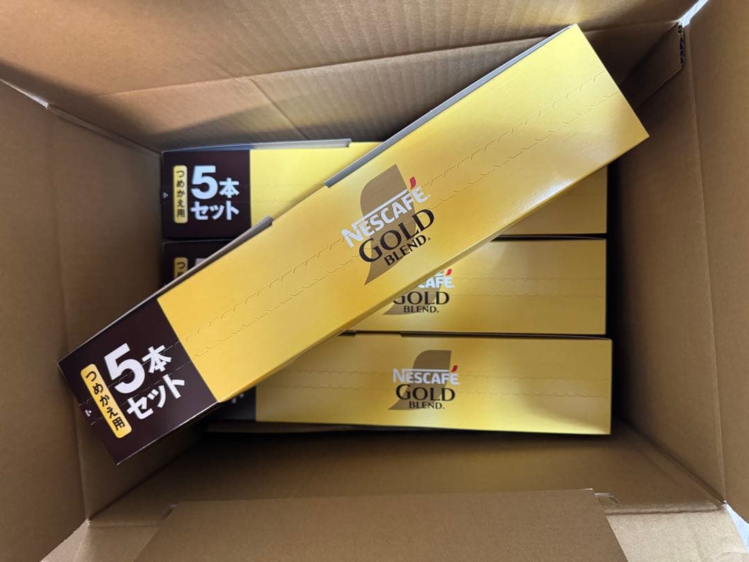 ネスレ ゴールドブレンド エコ&システム 5パック　4箱