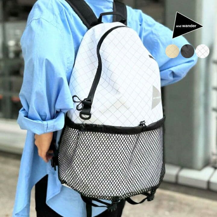 and wander daypack 20L アンドワンダー　新品未使用