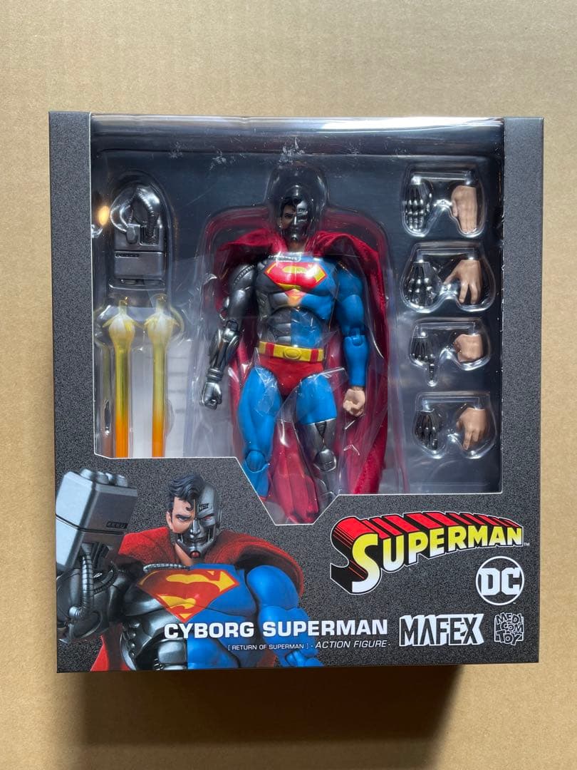アメコミ MAFEX No.164 CYBORG SUPERMAN RETURN OF d
