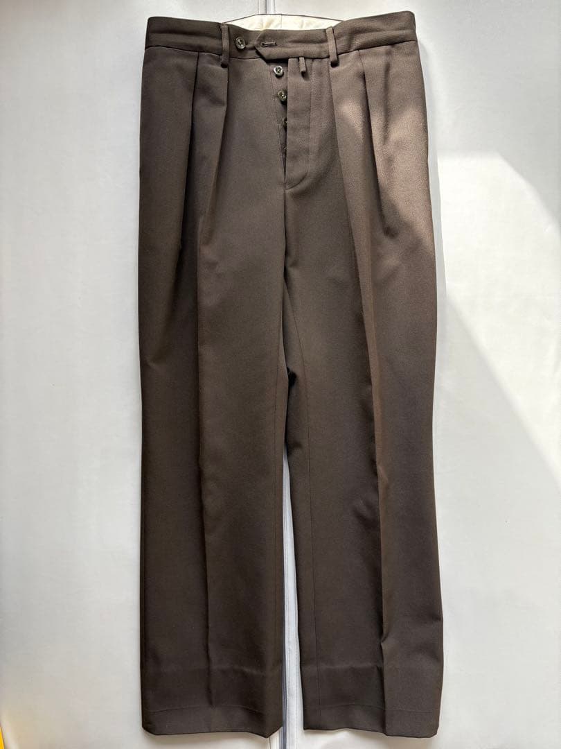 NEAT カーキ スラックス 46