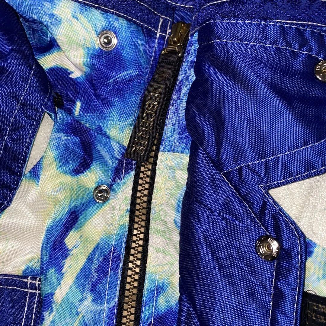 【デサント】レトロ スキーウェア スノボーウェア セットアップ　M 派手カラフル