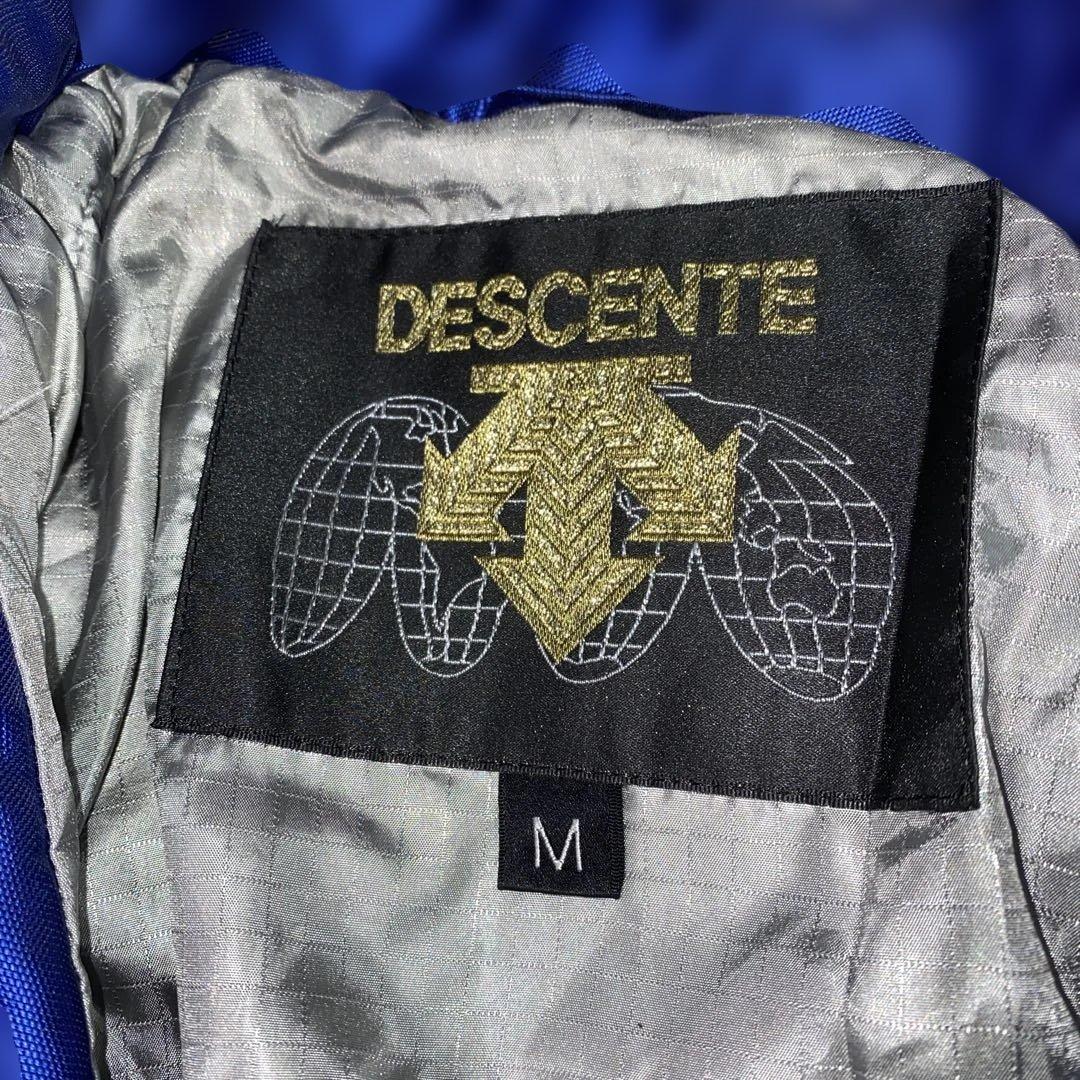 【デサント】レトロ スキーウェア スノボーウェア セットアップ　M 派手カラフル