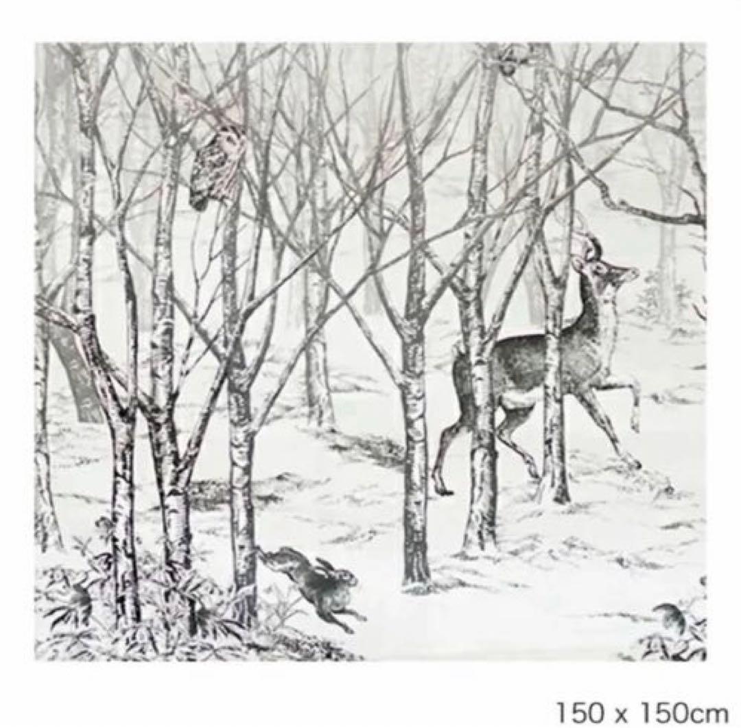 アレクサンドルチュルポー テーブルクロス　150 x 150cm 廃盤品　レア品