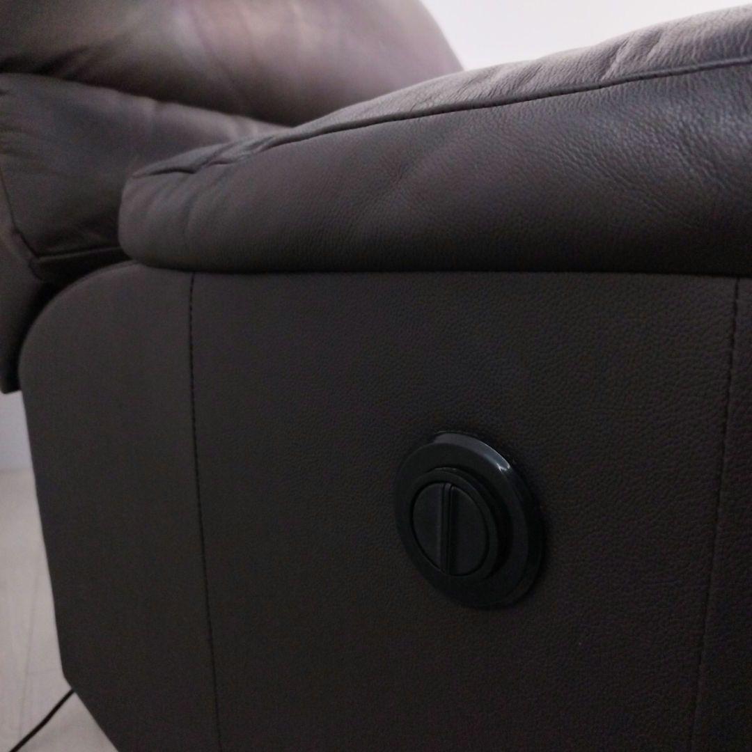 【専用】ニトリ 電動リクライニングチェア レザー パーソナルチェア