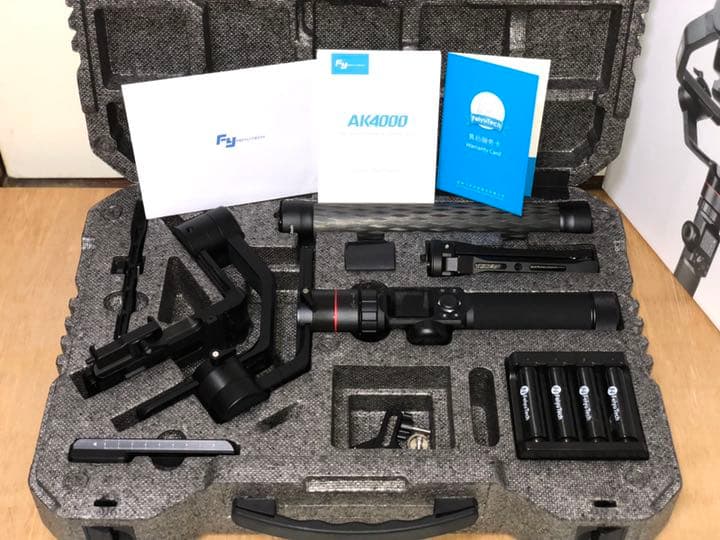フェイユーテック ak4000 一眼レフ ジンバル