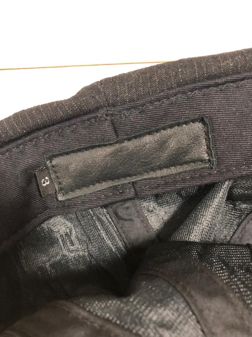 新品 BACKLASH ストライプ レーヨンリネン ストレッチ ベレー帽 ベレー