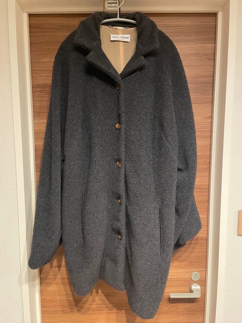 DOLCE & GABBANA アルパカコート　ドルチェアンドガッバーナ