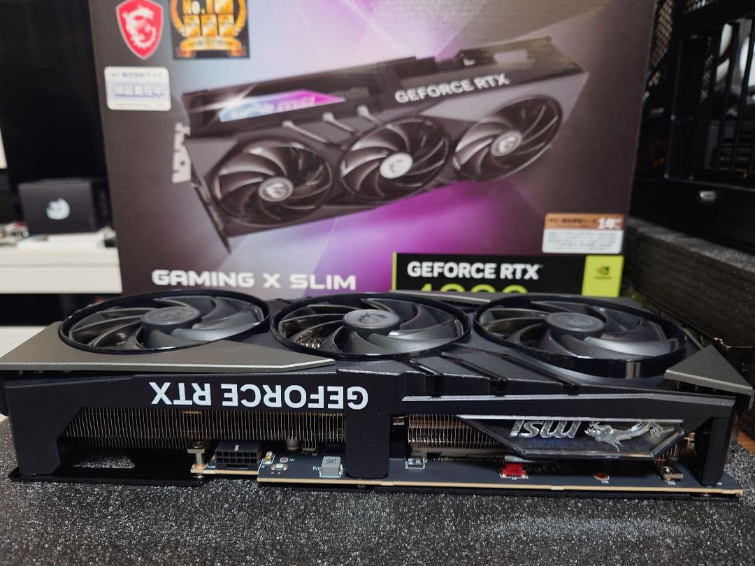 グラフィックボード・グラボ・ビデオカード MSI GeForce RTX 4090 GAMING X SLIM 24G