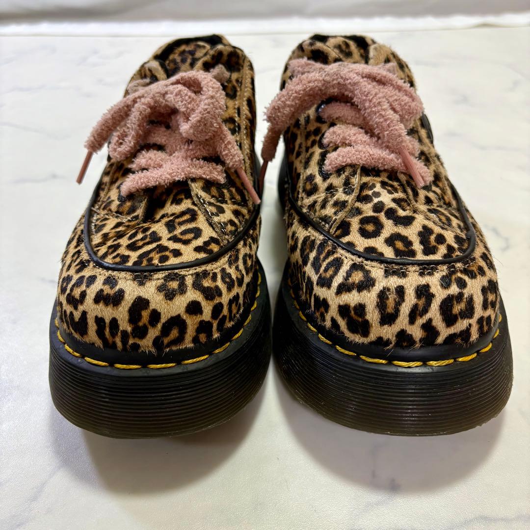 新品未使用 Dr.Martens BUZZ 5I レオパード シューズ 23cm