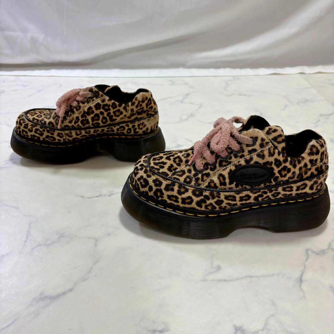 新品未使用 Dr.Martens BUZZ 5I レオパード シューズ 23cm